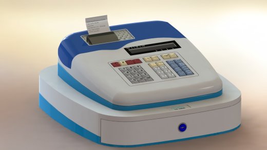 收银机模型缩略图